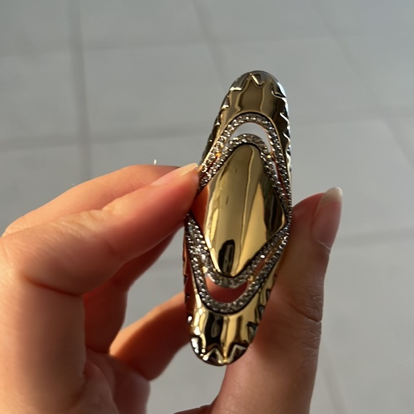 NEW Rare House of Harlow 1960 Modern Tribal Ring - Picture 6 of 6